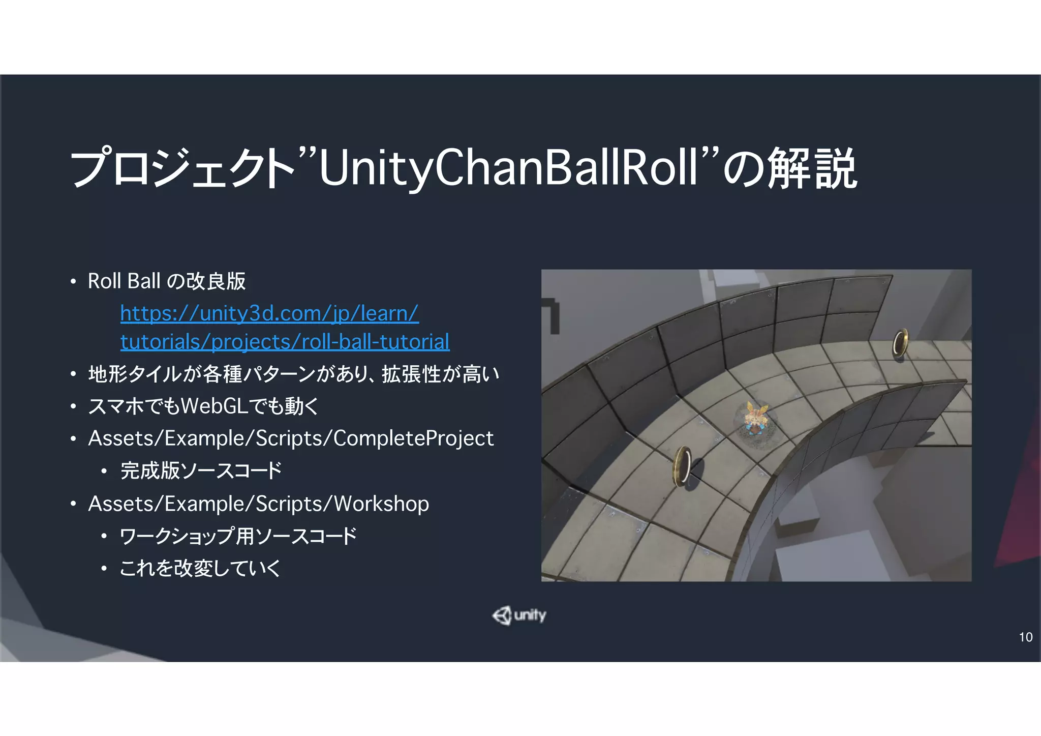 マスタープロジェクトをFork
1) github.com にSign in
2) https://github.com/unity3d-jp/
Unite2016TokyoWS01 を開く
3) 「Fork」 をクリックしてFork
4) 「Where should we fork this repository?」
と出た場合は、自分のアカウントを指定�→�
Fork先に移る
10
 