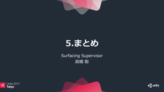 Surfacing Supervisor
高橋 聡
5.まとめ
 