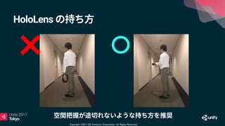 Copyright ©2017 NS Solutions Corporation. All Rights Reserved.
HoloLens
○×
 