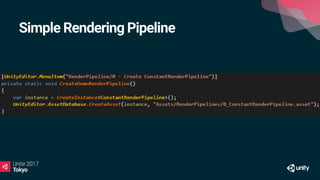 Simple Rendering Pipeline
 