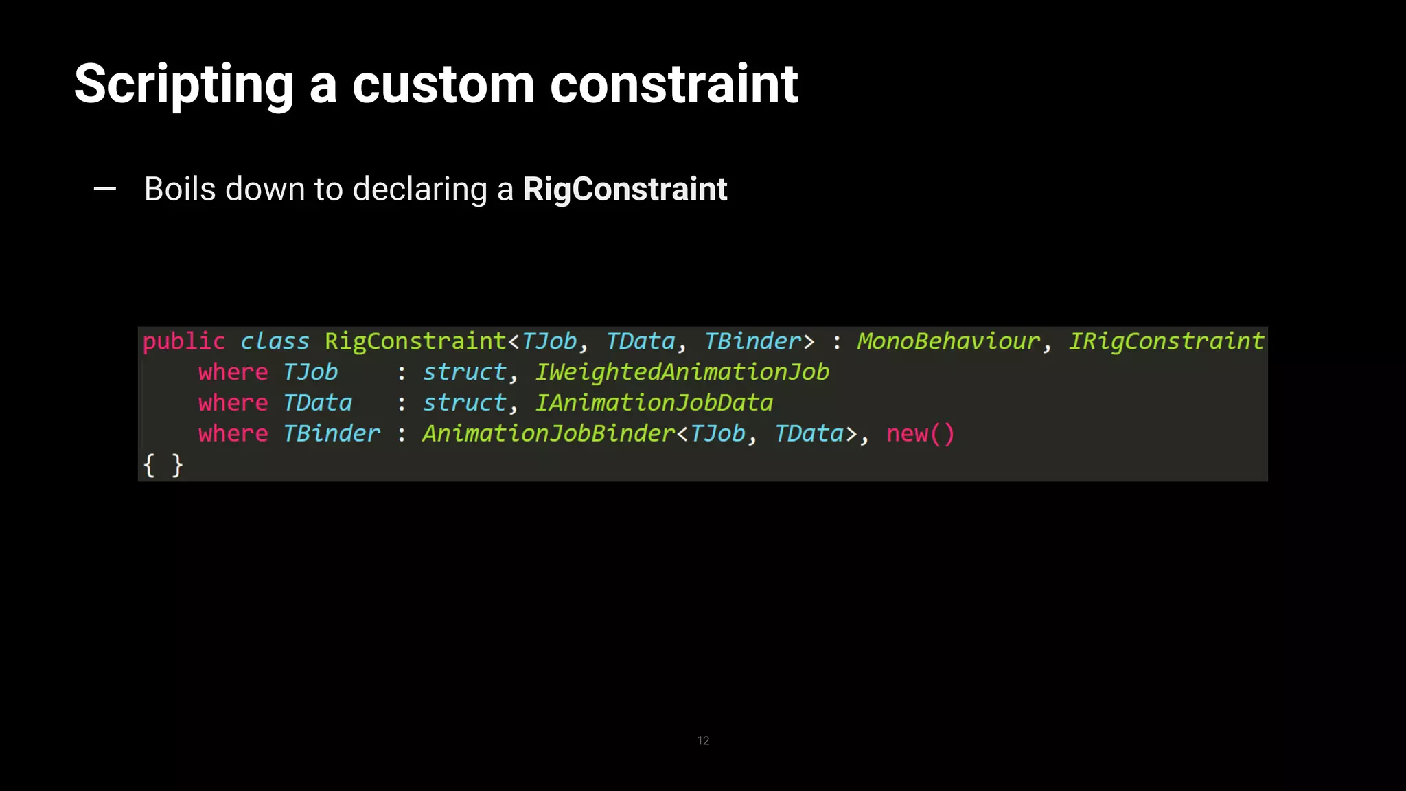 Extending the Animation Rigging package with C# – Unite Copenhagen 2019 ...