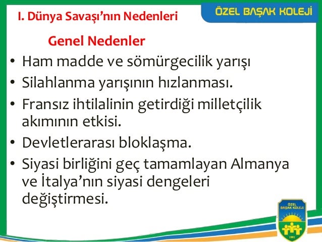 Osmanli Devletinin Almanya Nin Yaninda Yer Almasinin Nedenleri