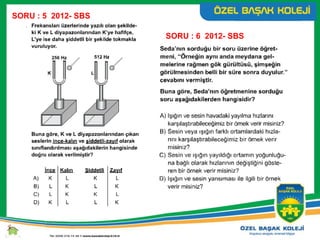 SORU : 5 2012- SBS
SORU : 6 2012- SBS
 