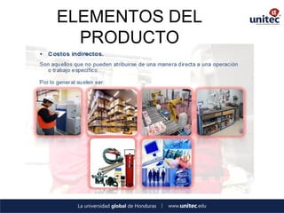 ELEMENTOS DEL PRODUCTO  