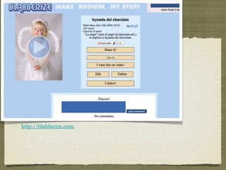 Blabberize Read and discuss a story Summarize & retell the story with Blabberize. http://blabberize.com/view/id/71520   