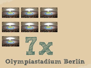 7x
Olympiastadium Berlin
 