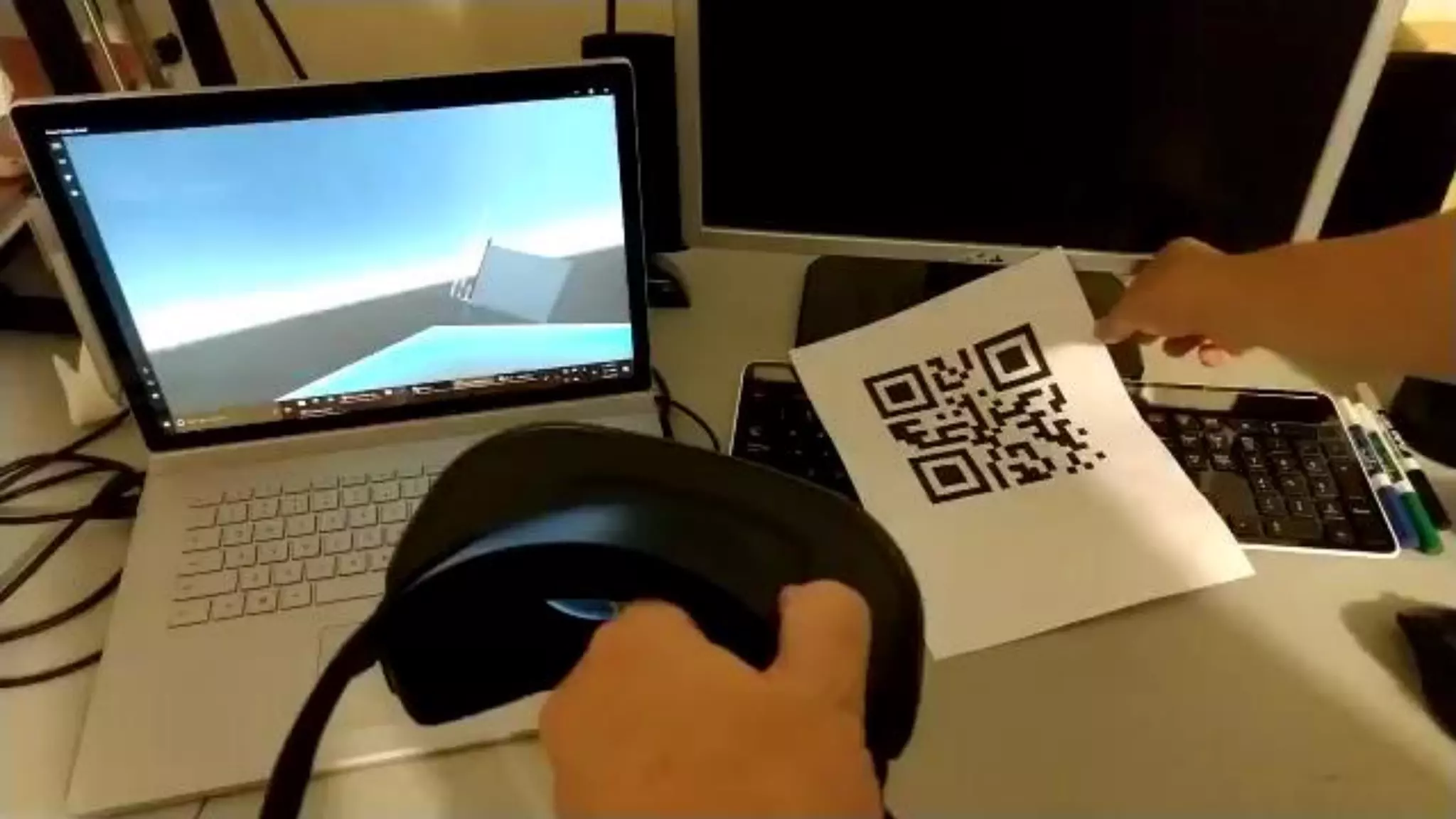 And QR Code Tracking!
 