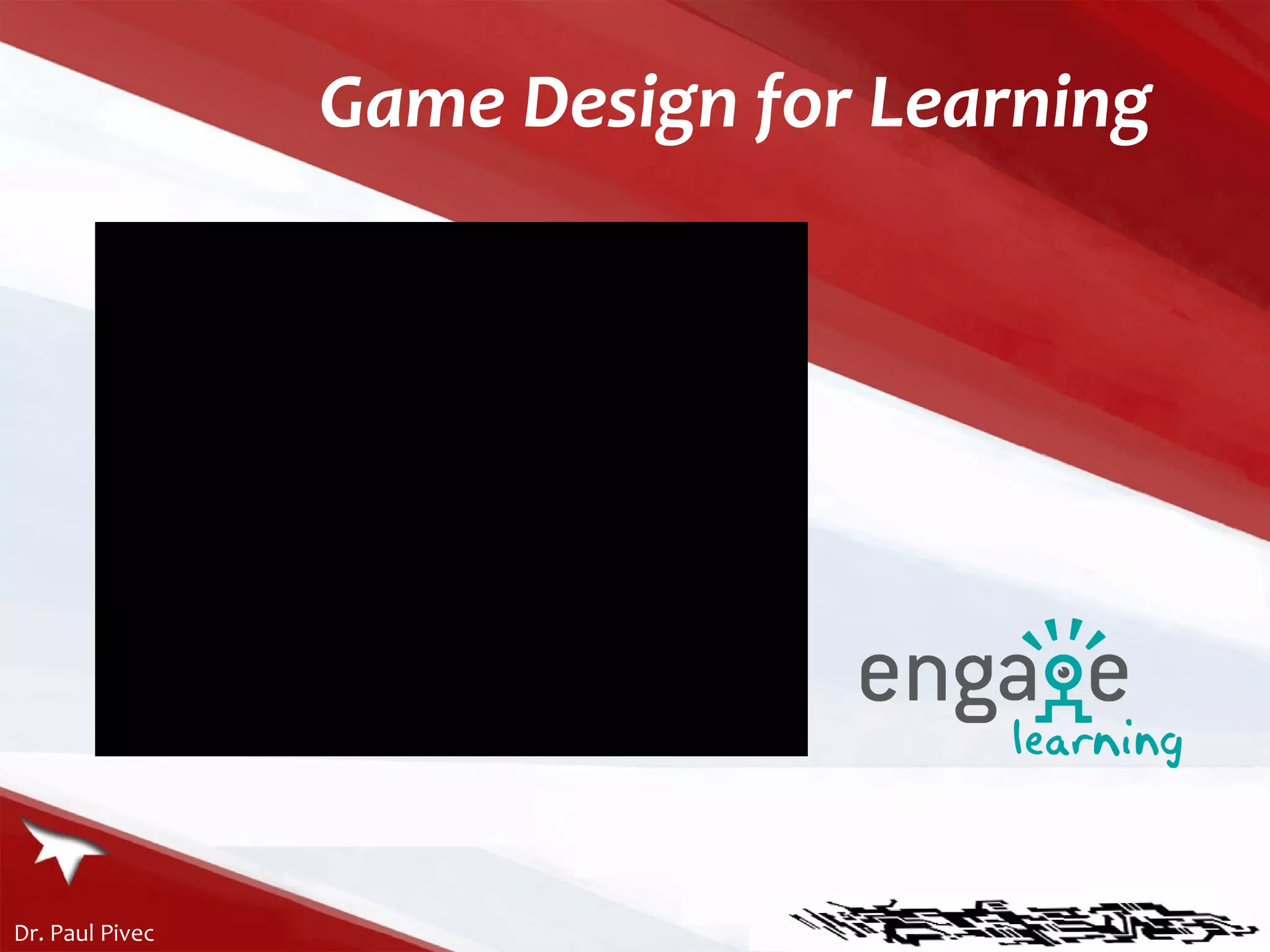 Game Design for Learning 