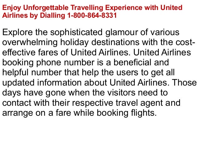 united airlines contact number