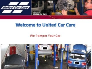 We Pamper Your Car
 