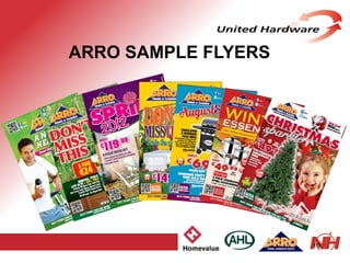 ARRO SAMPLE FLYERS
19
 