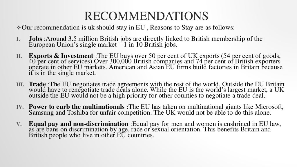 Economy Of The United Kingdom