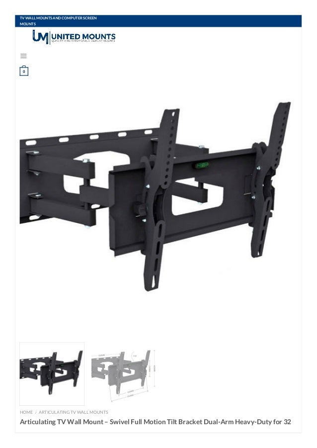 Articulating TV Wall Mount United Mounts™