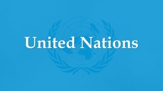 Lesson about United Nations in Aral Pan. | PPTX
