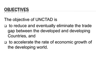 United nations conference on trade and development | PPTX