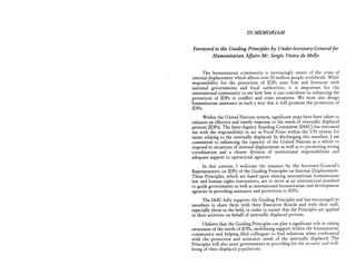 United Nations Guiding Principles On Internal Displacement Pdf United Nations Guiding Principles On Internal Displacement Pdf