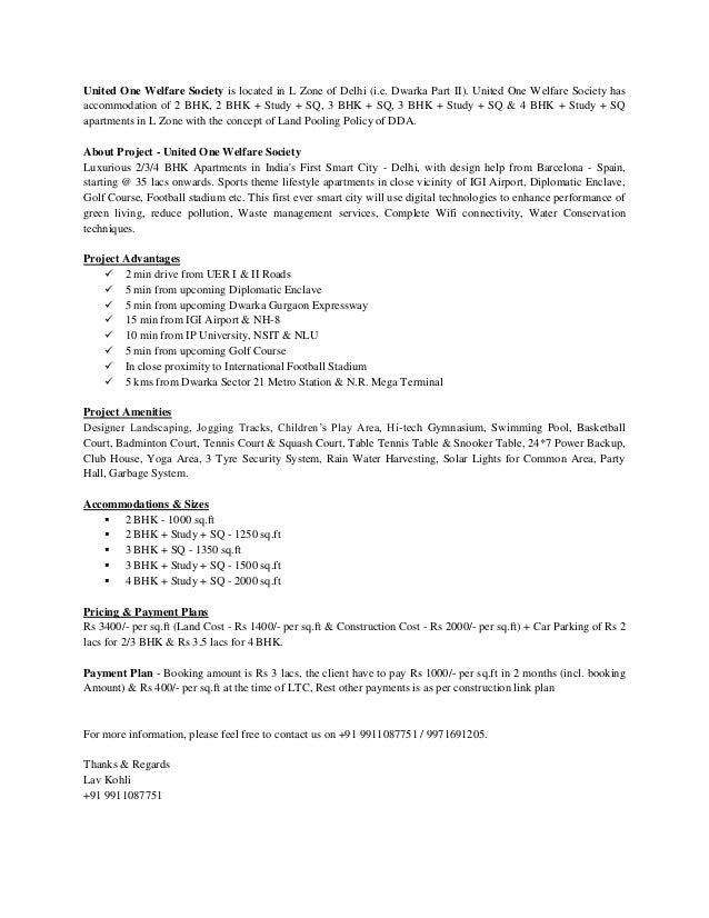 L Zone Project Delhi Ii United One Welfare Society Ii Lav Kohli