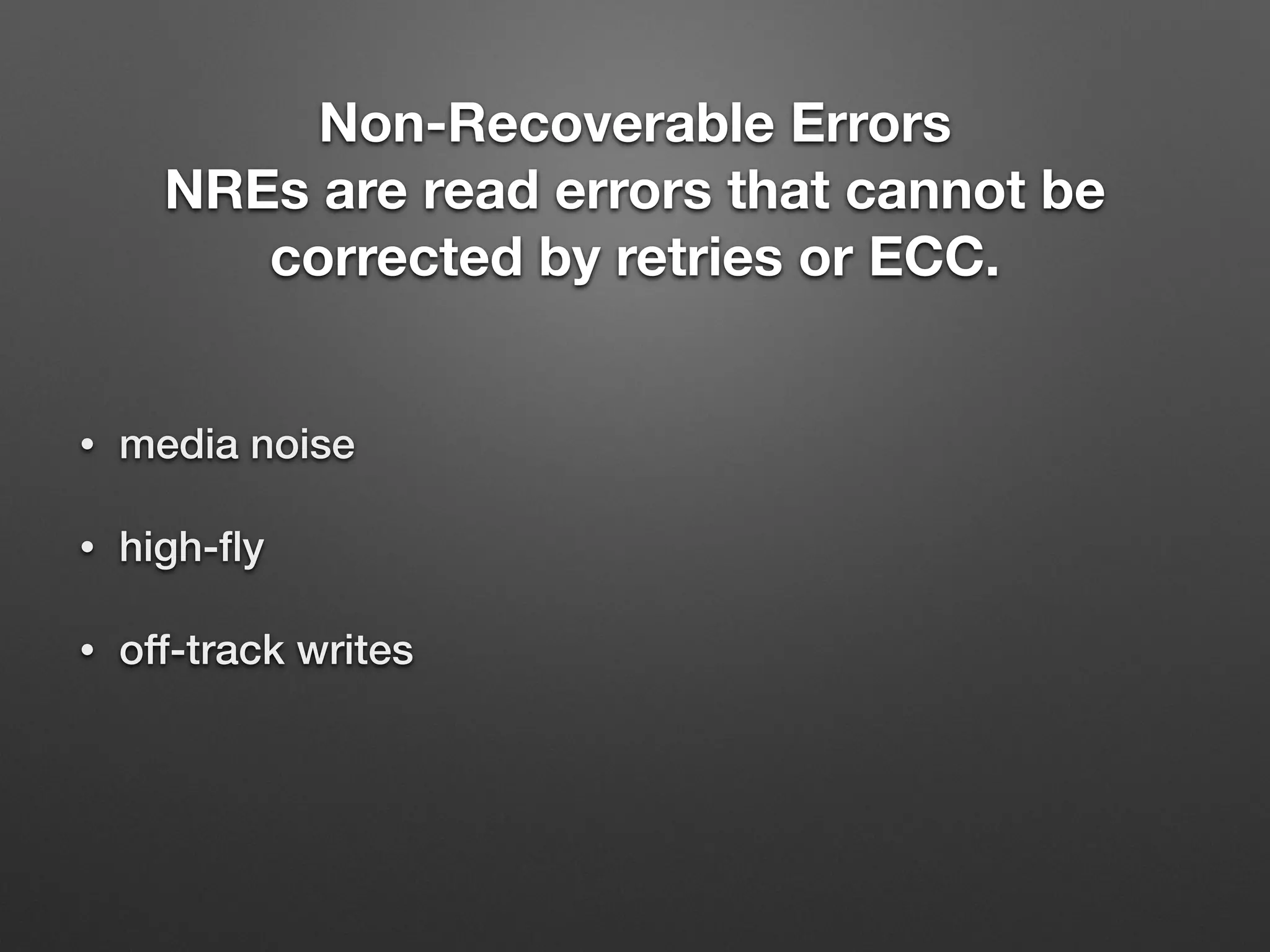The probability of data loss 
• OSD set: copy set, any PG reside in 
• data loss: any OSD set loss 
• ignore Non-Recoverable Errrors, NRE’s never happen 
which might be true on scrubbed osd 
 