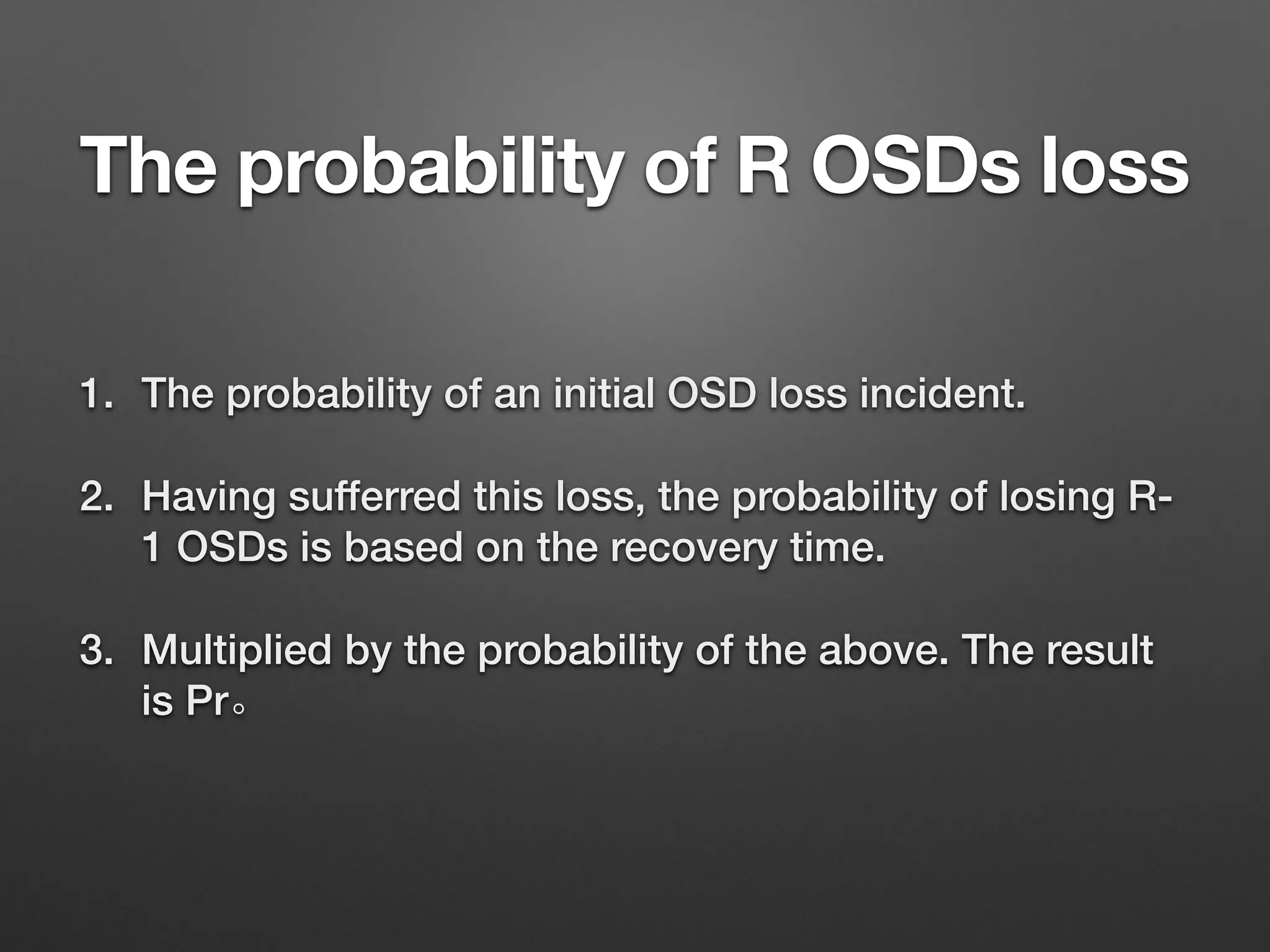 Non-Recoverable Errors 
NREs are read errors that cannot be 
corrected by retries or ECC. 
• media noise 
• high-fly 
• off-track writes 
 