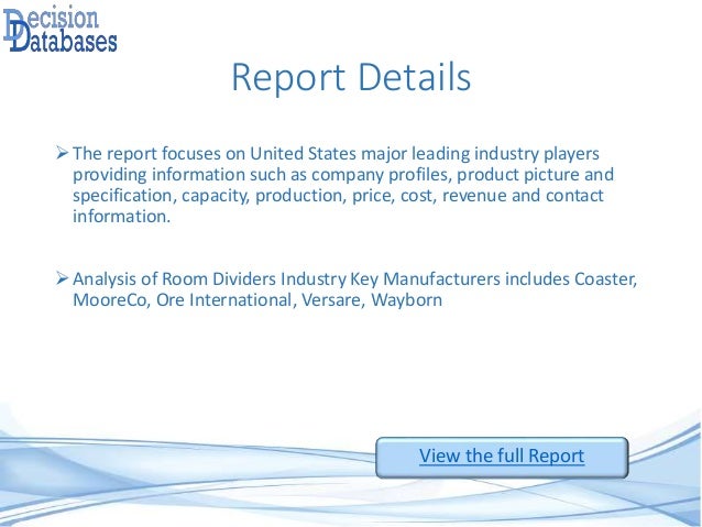 united states room dividers industry 2016 market research report report dividers
