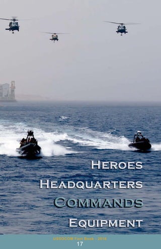 USSOCOM Fact Book - 2016
17
 