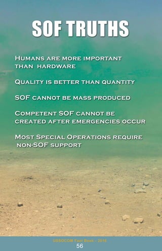 USSOCOM Fact Book - 2016
56
 