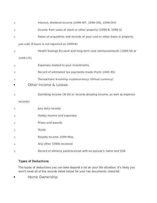 United States Tax Preparation Checklist Fcitaxservices United States Tax Preparation Checklist Fcitaxservices