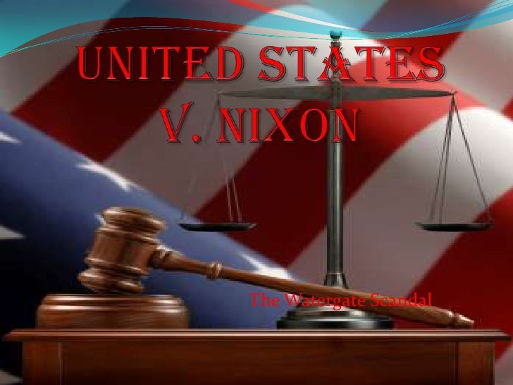 an analysis of united states v nixon an analysis of united states v nixon