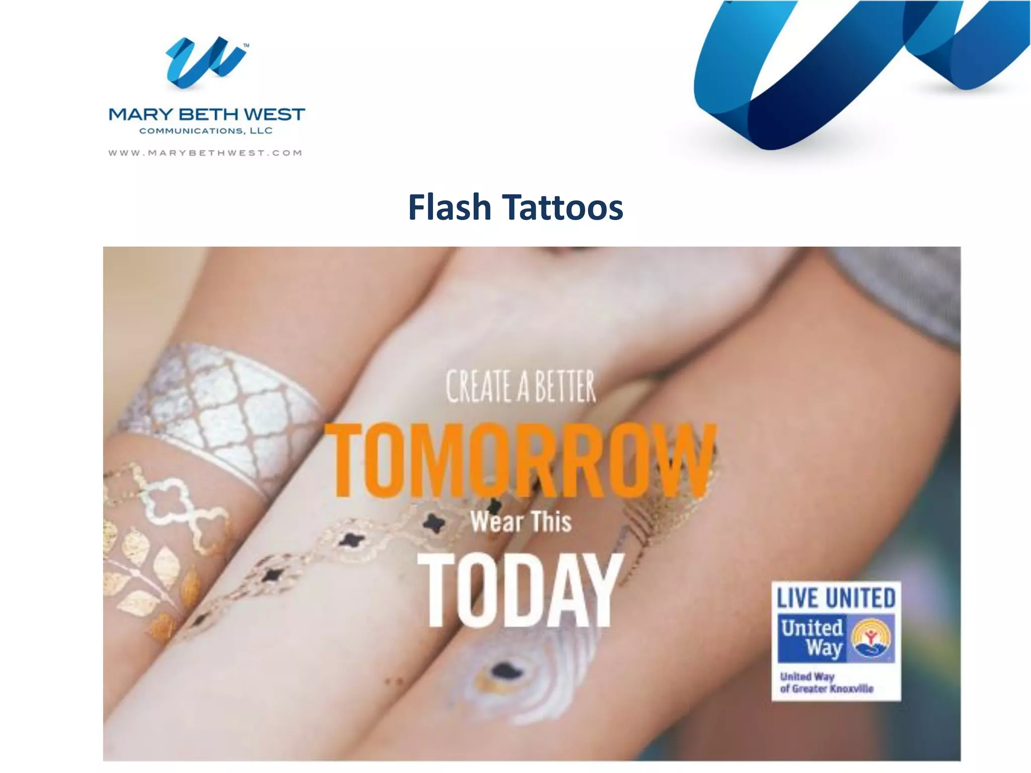 Flash Tattoos
 