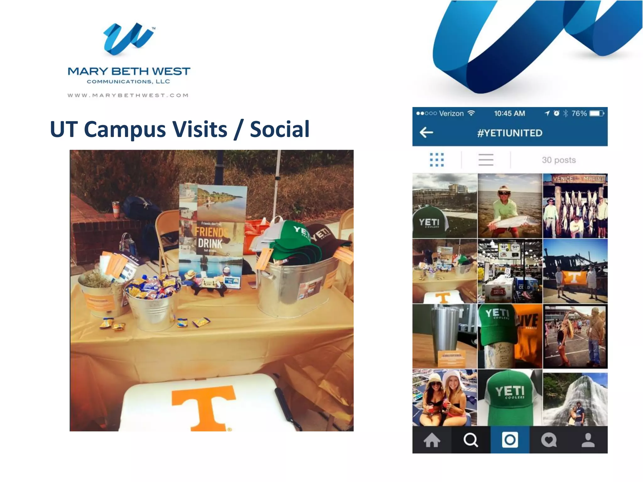UT Campus Visits / Social
 