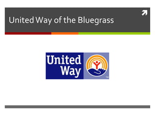United Way of the Bluegrass



 