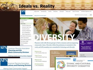 Ideals vs. Reality
 