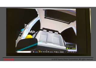 © 2019 Toyota Motor Corporation. All rights reserved.
 