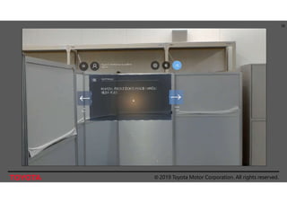 © 2019 Toyota Motor Corporation. All rights reserved.
38
 