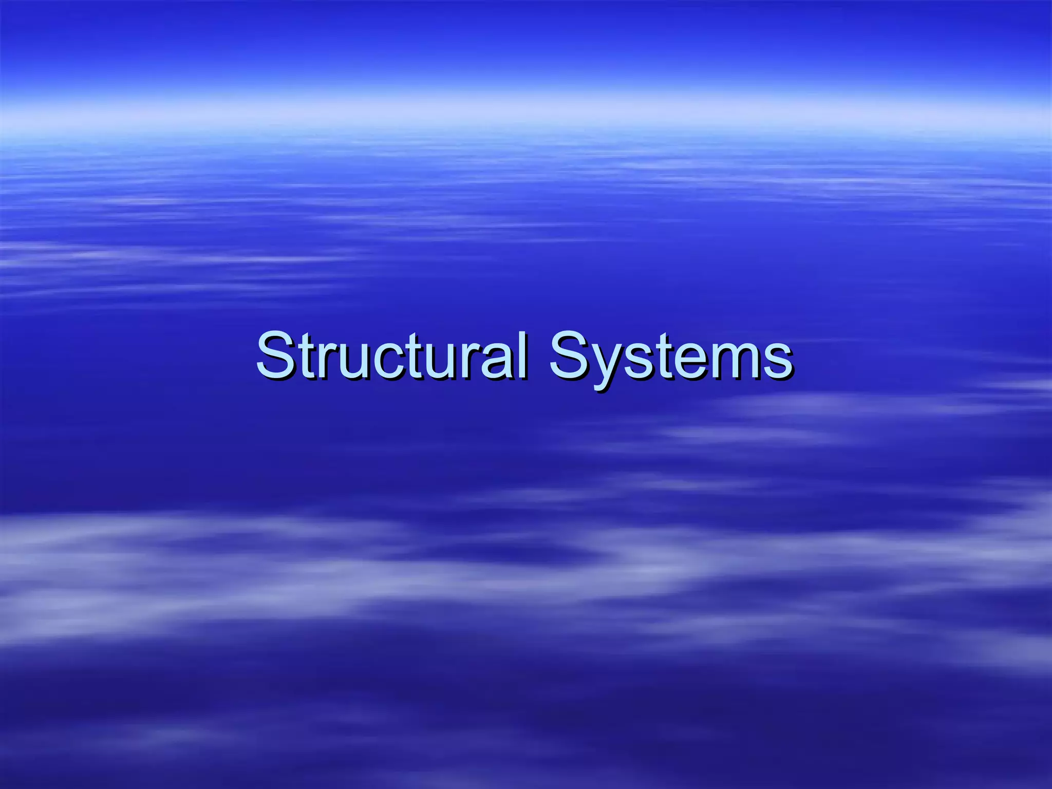 Structural Systems 