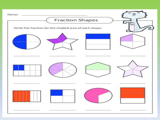 Unit fractions and Proper Fractions | PPTX