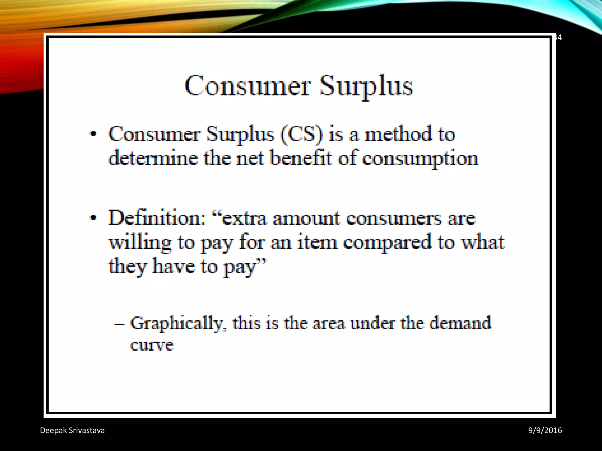 9/9/2016Deepak Srivastava
44
 