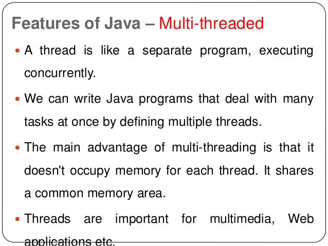 Basics of JAVA programming