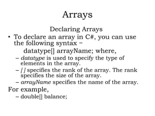 PROGRAMMING USING C#.NET SARASWATHI RAMALINGAM