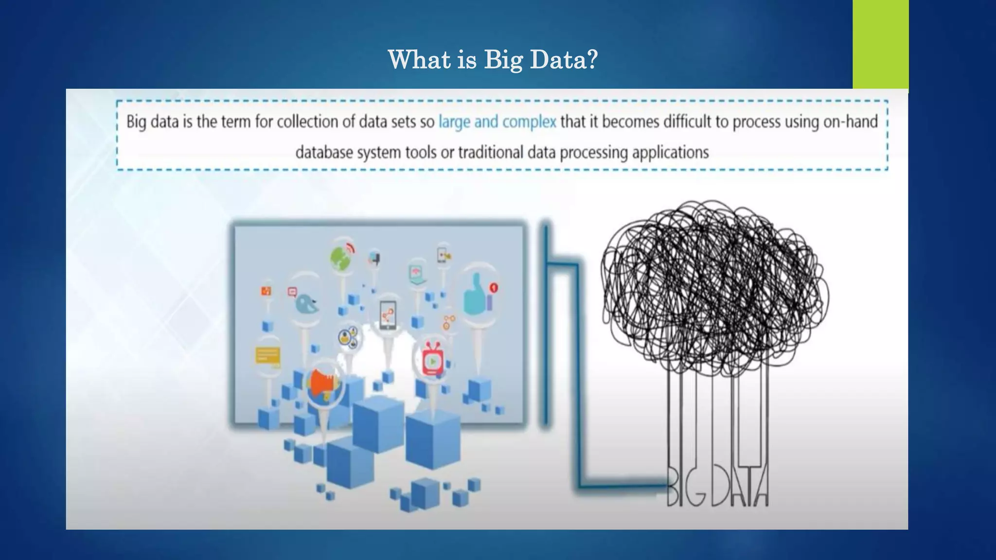 What is Big Data? 