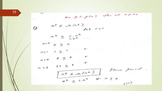 3/7/2022
Design and Analysis of Algorithm - UNIT 1
59
 