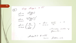 3/7/2022
Design and Analysis of Algorithm - UNIT 1
70
 