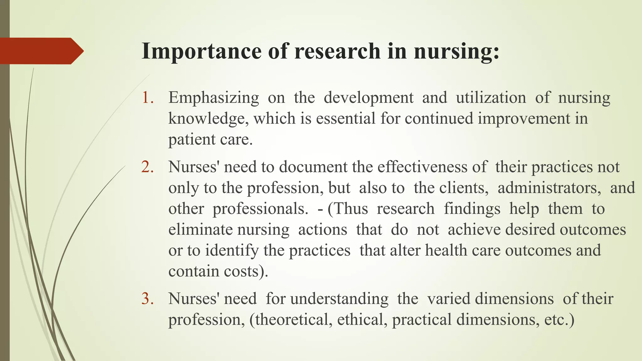 Unit I Introduction To Nursing Research Pptx