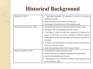 Historical Background
 