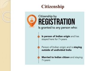 Citizenship
 