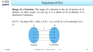 Set Theory, Relations,Functions (Discrete Structures) | PDF