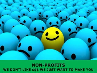 NON-PROFITS
WE DON’T LIKE $$$ WE JUST WANT TO MAKE YOU
STUDENTSFOCUS.COM
 