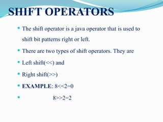Object Oriented Programming unit 1 content for students | PPTX