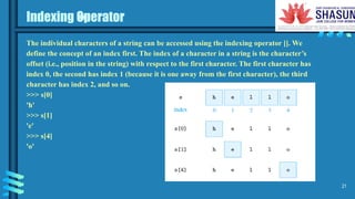 Basic Python concepts- b.com computer applications material | PPTX
