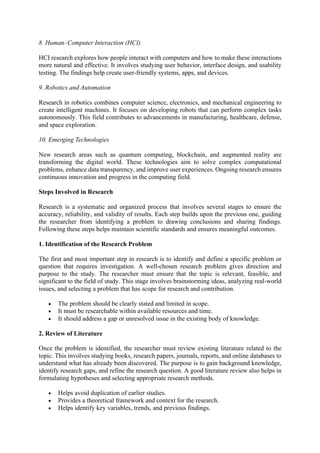Comprehensive Introduction to Research Methods and Applications in ...
